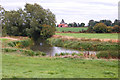 View across the River Leam north of Eathorpe