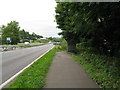 View north of the A24 southbound carriageway