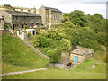 Rear view of Scar Top Sunday School and Church