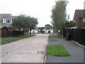 Looking northwards up Garland  Avenue towards Woodlands Avenue