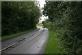 Wet day quiet road