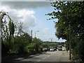 View WSW along Lon Penmynydd, Llanfairpwll