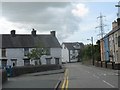 The junction of Lon Penmynydd and Holyhead Road (A5)