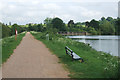 The dam, Daventry Reservoir