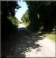 Track leads away through Gernos Farm