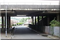 Under the M4 to Stockton Close