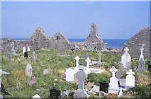V4364 : Baile an Sceilge (Ballinskelligs) Priory by Nigel Cox