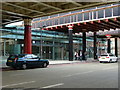 Entrance to Salford Central Station