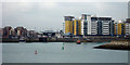 TQ6401 : Modern Apartments and Entrance to Marina at Sovereign Harbour by Oast House Archive