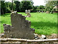 Stour Provost: decaying gravestones