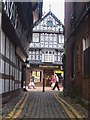 Cobbled street