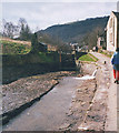 SD9827 : The Rochdale Canal, empty by Stephen Craven