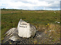 L9734 : Village name stone by Jonathan Wilkins