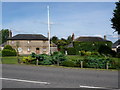 Stalbridge: looking across the village green