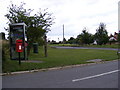 TM4160 : Mill Road Postbox & Telephone Box by Geographer