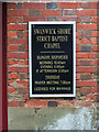 Sign on Swanwick Shore Chapel