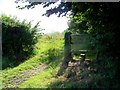 Stile and footpath near Great Hinton