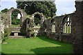 Inside the Ruined Church at South Huish