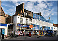 Burned Out Shops, Wimborne