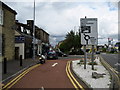 Signpost at Grahams Road Roundabout