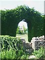 Finstock Manor (footpath entrance)