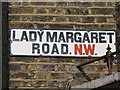 Sign for Lady Margaret Road, NW[5]