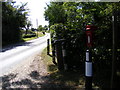 A1120 & Capons Green Postbox