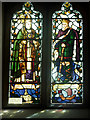 Stained glass, Old Felixstowe Church