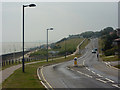 Looking along Cliff Road