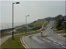 TM3236 : Looking along Cliff Road by Andrew Hill