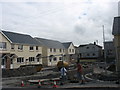 New-built social housing at Llaingoch