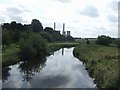 SK0418 : River Trent downstream of Station Road by John M