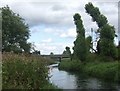 SJ9214 : River Penk downstream at Penkridge by John M