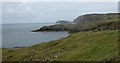 SH2179 : View NNW across Porth y gwin cove from Penrhyn Mawr by Eric Jones
