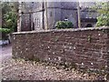 Wall at Knockbrex Castle