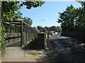 Footbridge beside Castle Road bridge