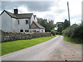 Lane passing through Holdgate