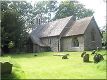 SO5786 : Looking towards the church porch at St Margaret, Abdon by Basher Eyre