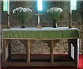 The main altar at St John the Baptist, Ditton Priors