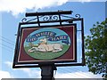 Sign for the White Hart, Wilmington