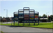 ST3486 : Entry to Newport Retail Park by Jaggery