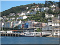 Kingswear viewed from the Dart Castle ferry