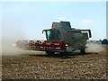 Claas combine, near Stoford