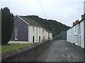 Chapel and terrace of cottages, Crugybar