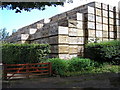 Wooden boxes at Inch