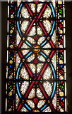 TL9361 : Stained glass in Hessett Church by Andrew Hill