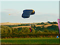 Parachute landing, Redlands Airfield, Wanborough, Swindon (2)