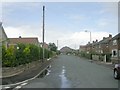 Crestfield Crescent - viewed from Crestfield Road