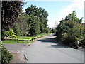 Looking from Cliff Road towards Love Lane