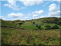 SK1056 : Lees Farm, North of Wetton Hill by Peter Barr